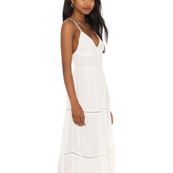 Sunrise Escape maxi Dress in White with gold by
L*SPACE - Picture 6 of 10
